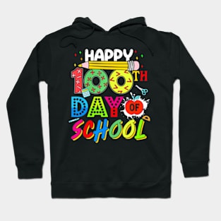 Happy 100 Days Of School 100Th Day Of School Teacher Kids Hoodie